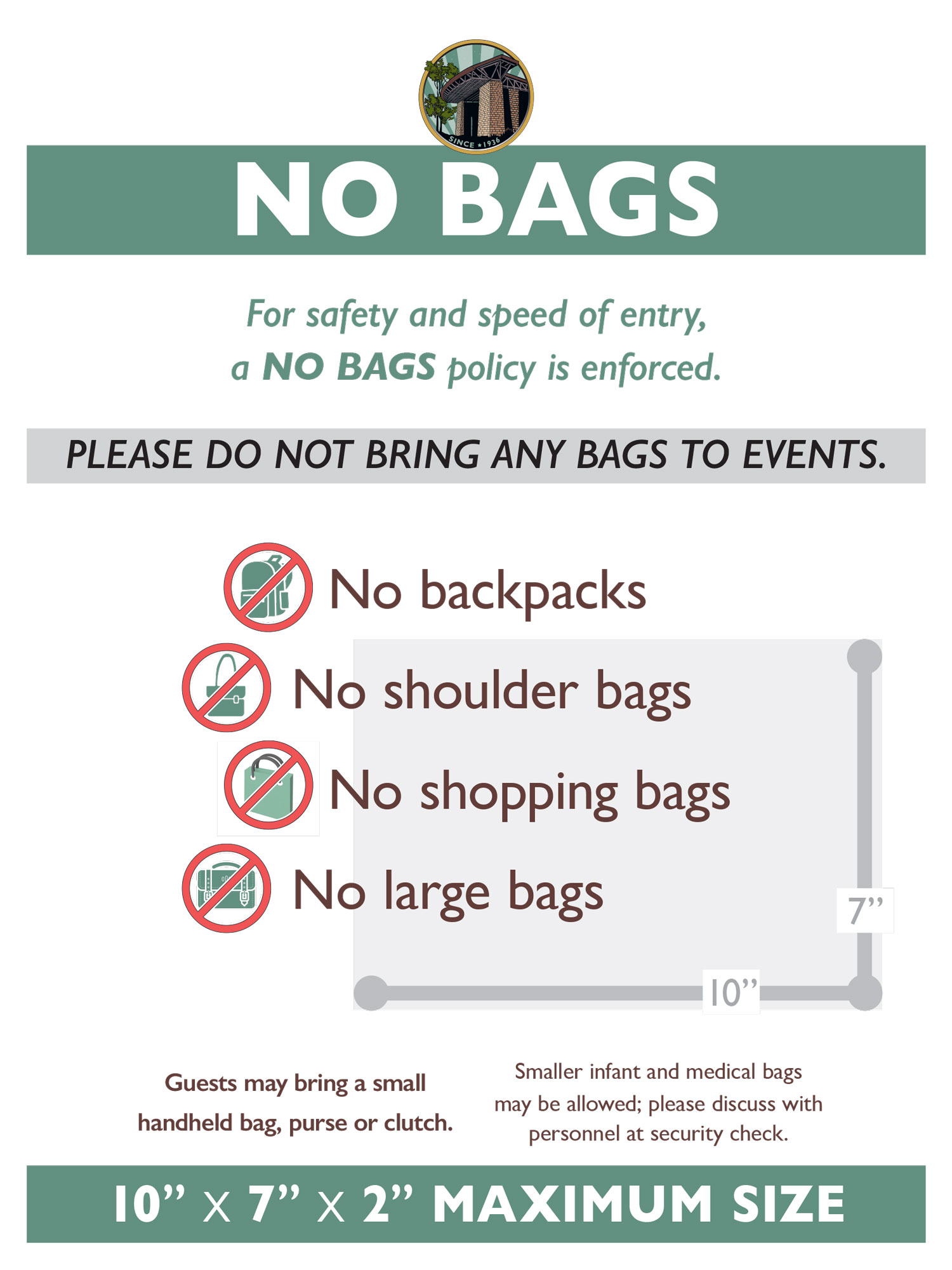 Sign with Measurement Tool