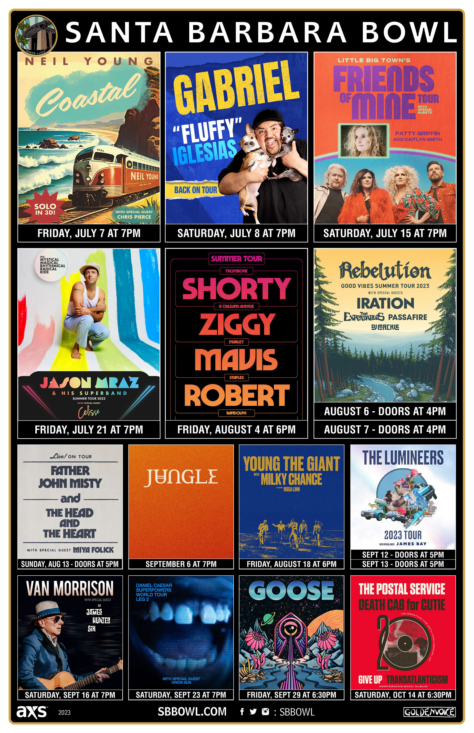 Tabloid Lineup Poster 1