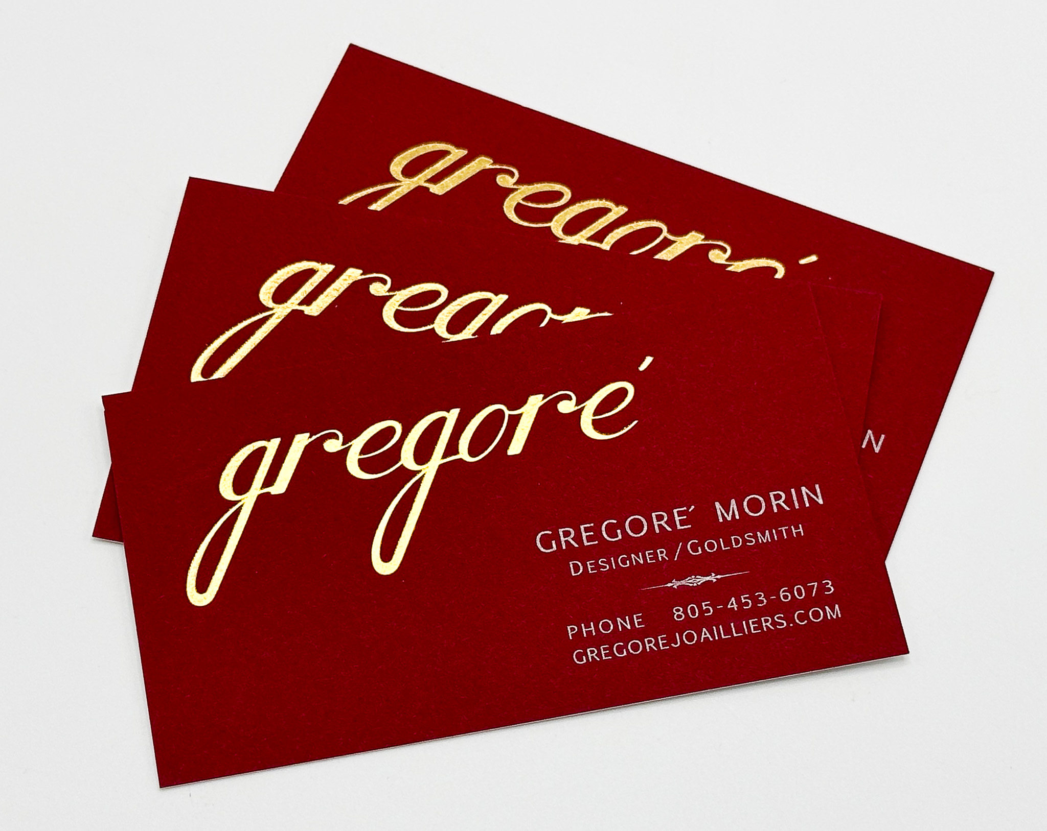 Foil-Stamped Dual-Color Card Stock