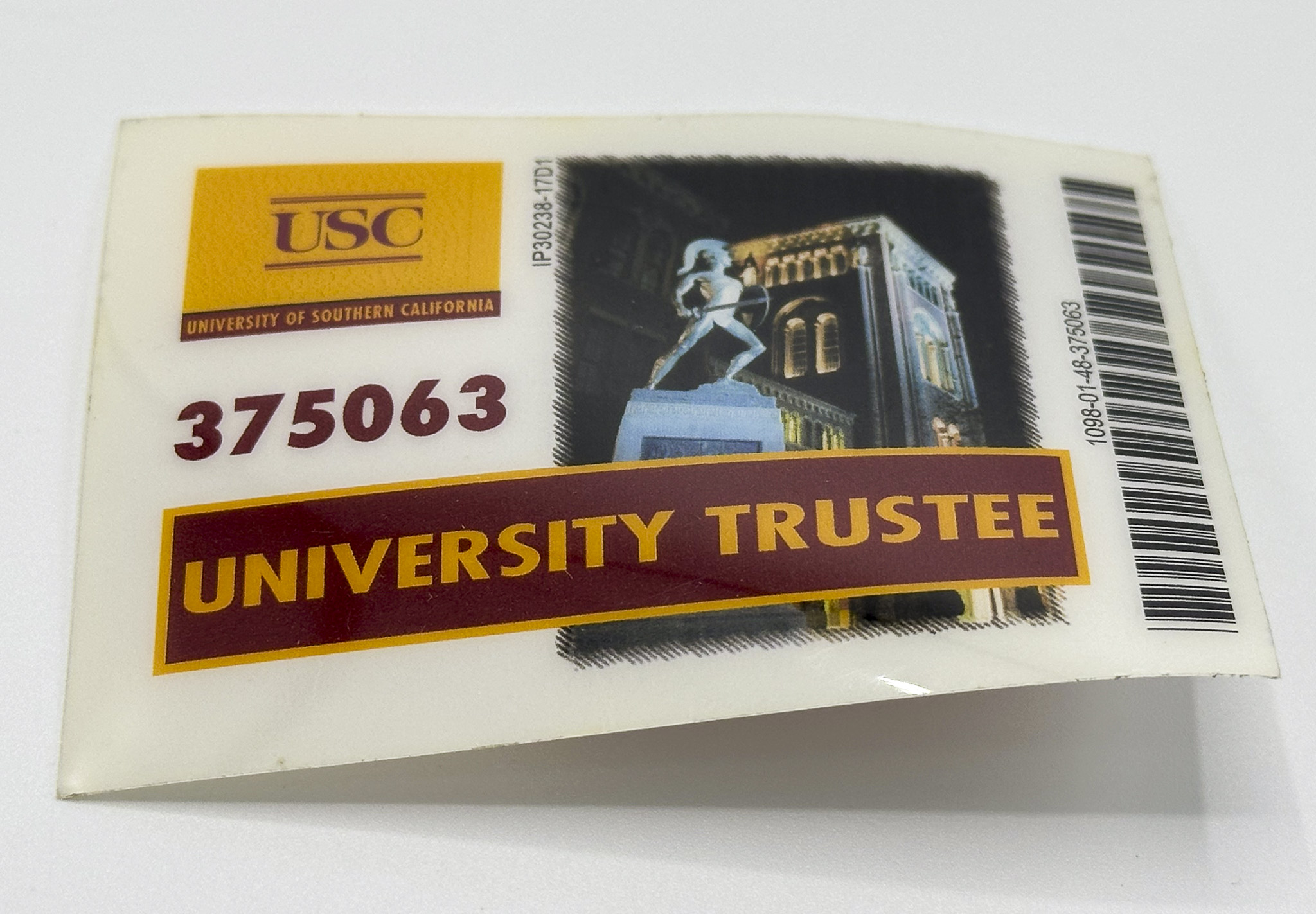 Full Color Parking Permit