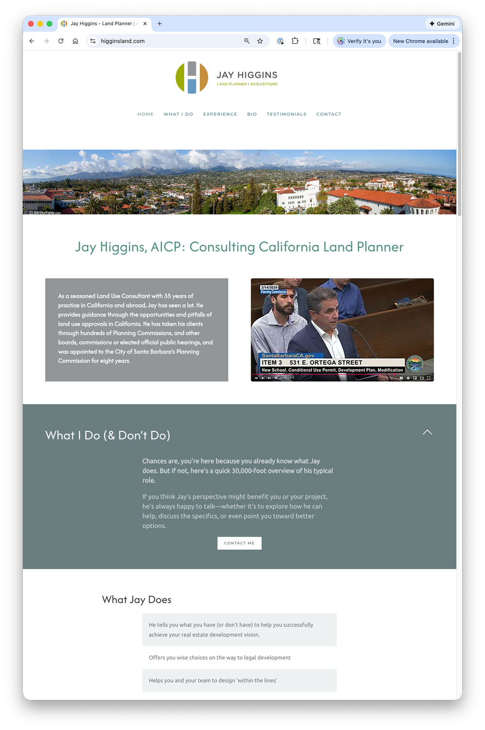 higginsland.com screenshot